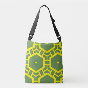 GREEN AND YELLOw tote bag