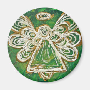 Green Angel Art Custom Magnet Gifts