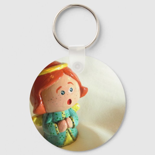 Green Angel II Key Ring (Front)