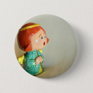 Green Angel III 6 Cm Round Badge