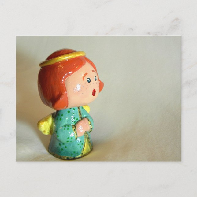 Green Angel III Postcard (Front)