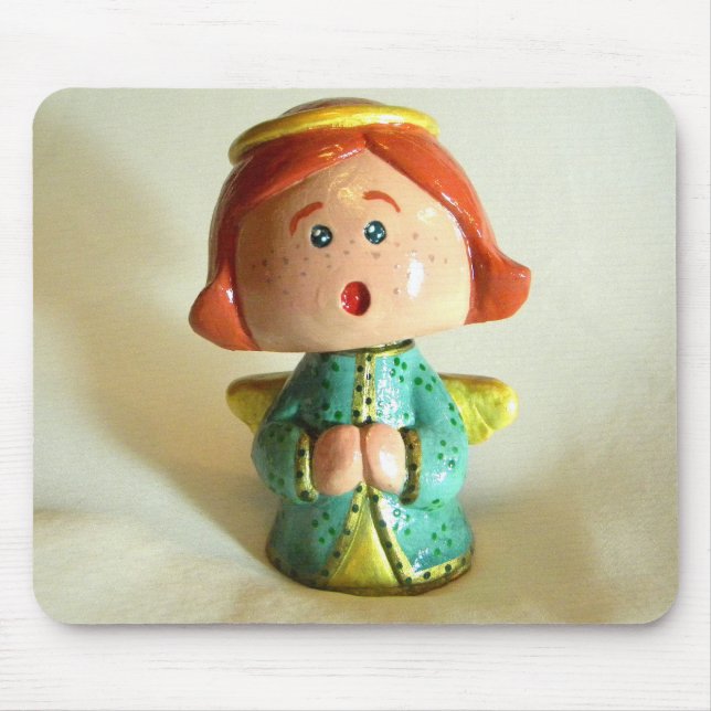 Green Angel IV Mouse Pad (Front)