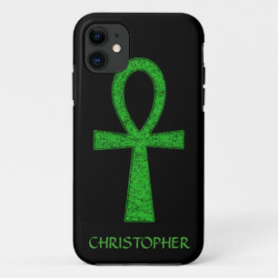 Green Ankh iPhone 5 Case