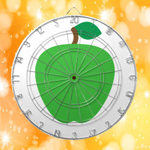 Green Apple Fruit Dartboard