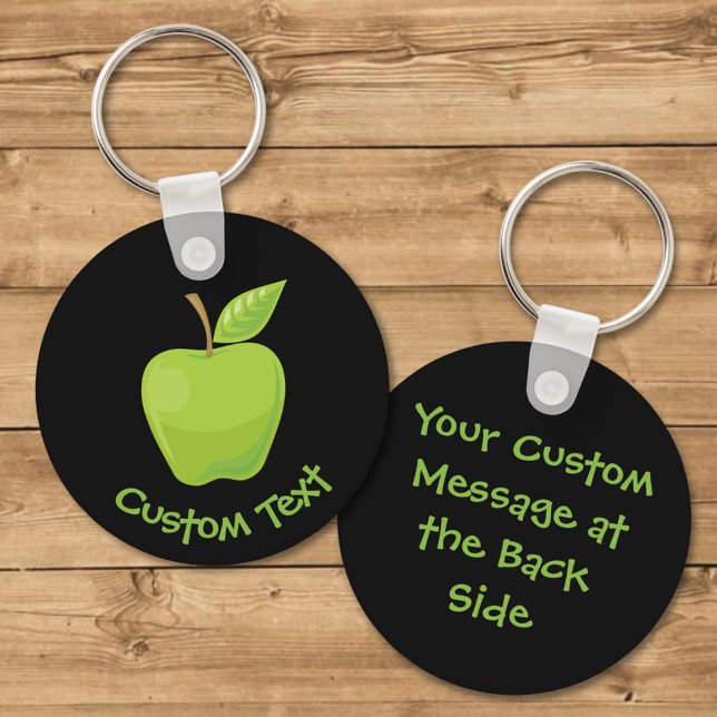 Green Apple Keychain (Creator Uploaded)