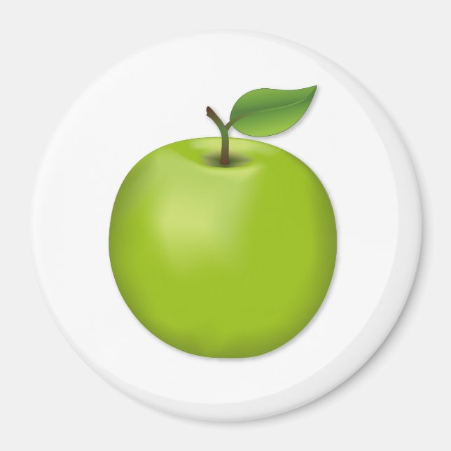 Green Apple  Magnet (Front)