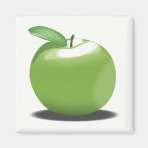 Green Apple Magnet
