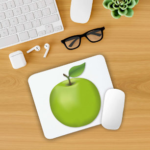 Green Apple  Mouse Pad