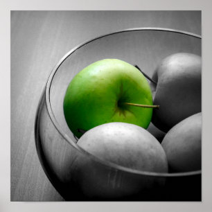 Green Apple Poster