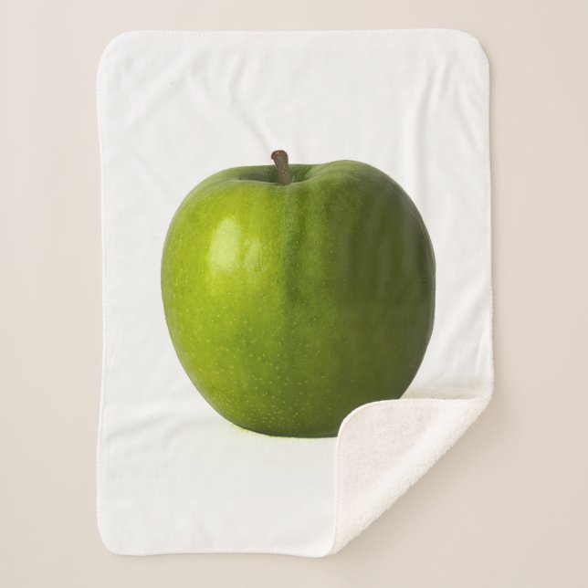 Green Apple sbcnm Sherpa Blanket (Front)