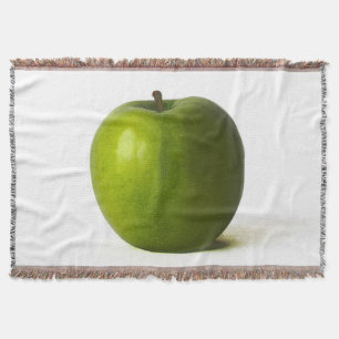 Green Apple tbcn Throw Blanket