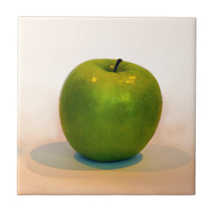 Green Apple Trio Ceramic Tile