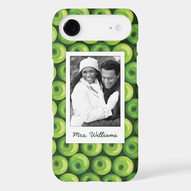 Green Apples | Add Your Photo Case-Mate iPhone Case (Back)