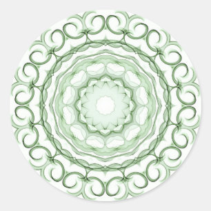 Green Apples Classic Round Sticker