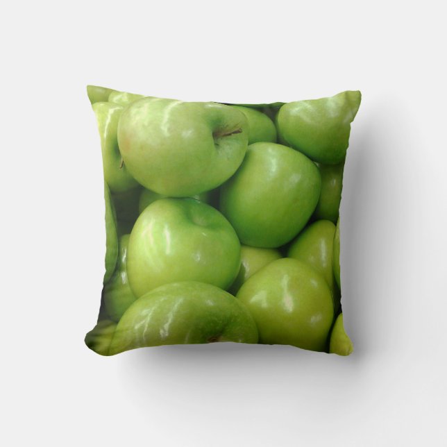Green Apples Cushion (Front)