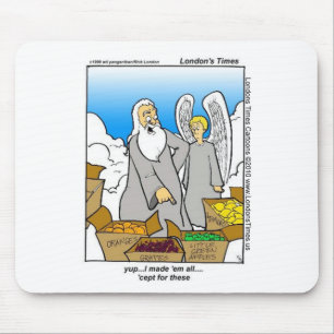 Green Apples Funny Mugs Cards Tees & Gifts Mouse Pad