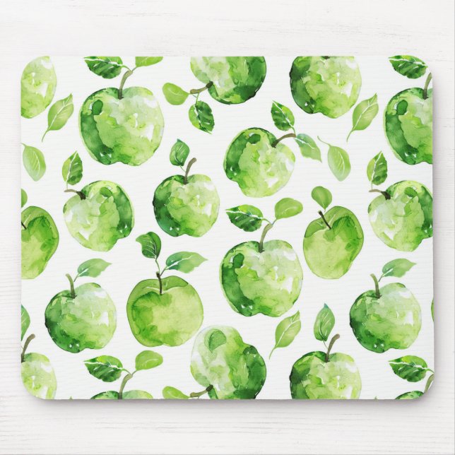 Green Apples Mouse Pad (Front)