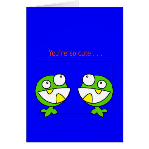 Green April Fool's Day Card