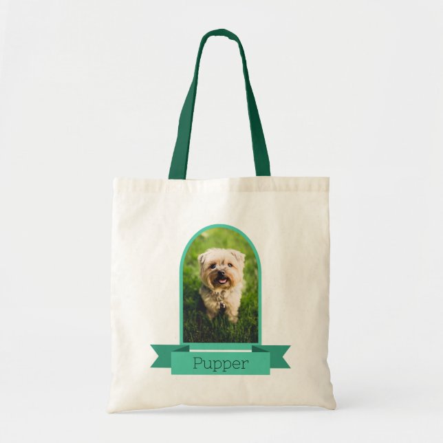 Green Arch Photo For Pets Tote Bag (Front)