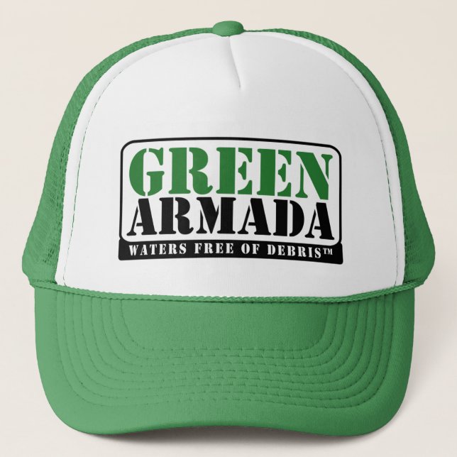 Green Armada Trucker Hat (Front)