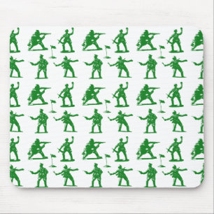 Green Army Men Mouse Pad