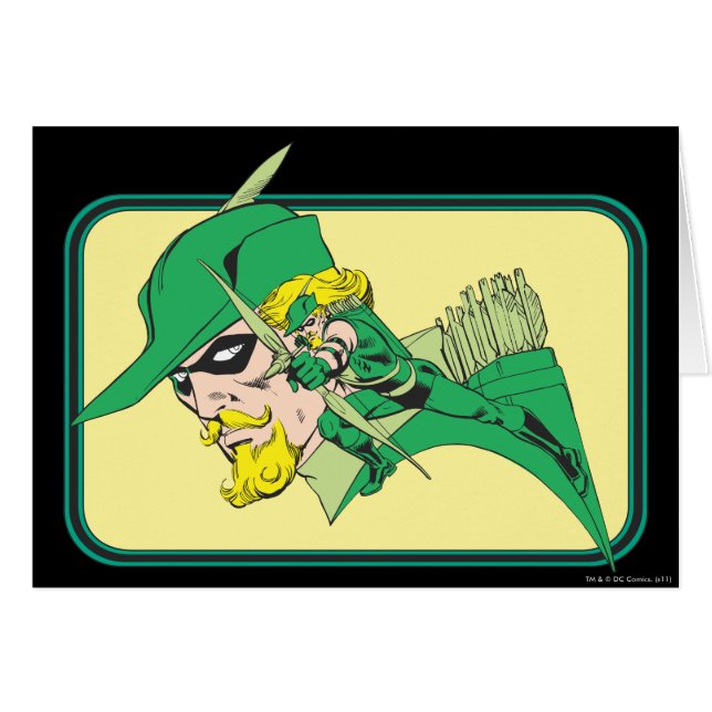 Green Arrow Head Shot (Front Horizontal)