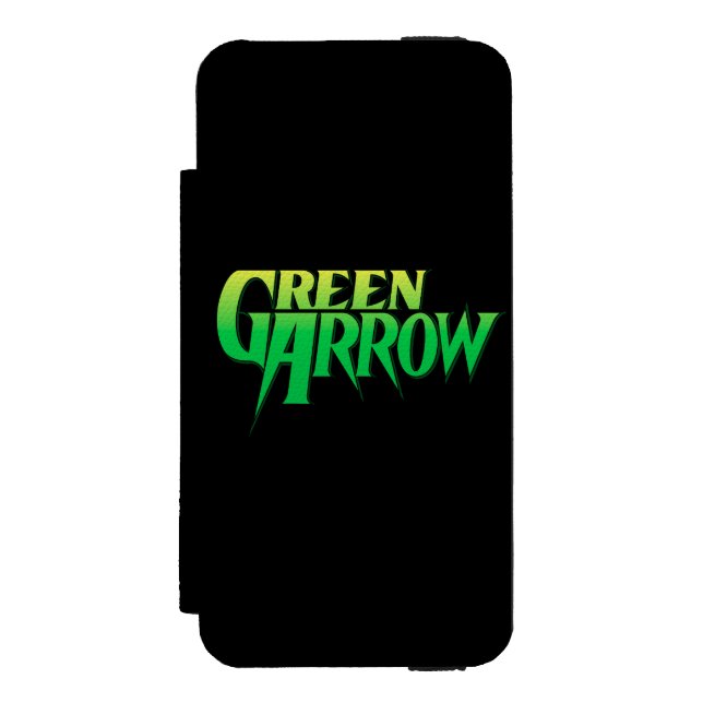 Green Arrow Logo 3 Incipio iPhone Wallet Case (Folio Front)