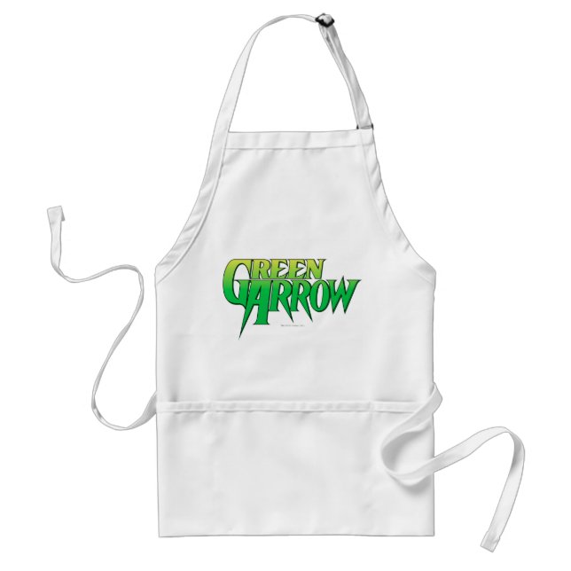 Green Arrow Logo 3 Standard Apron (Front)