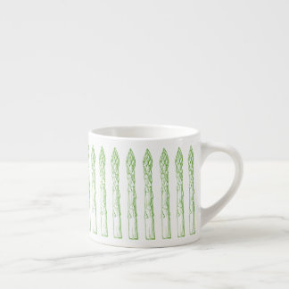 Green Asparagus Espresso Cup