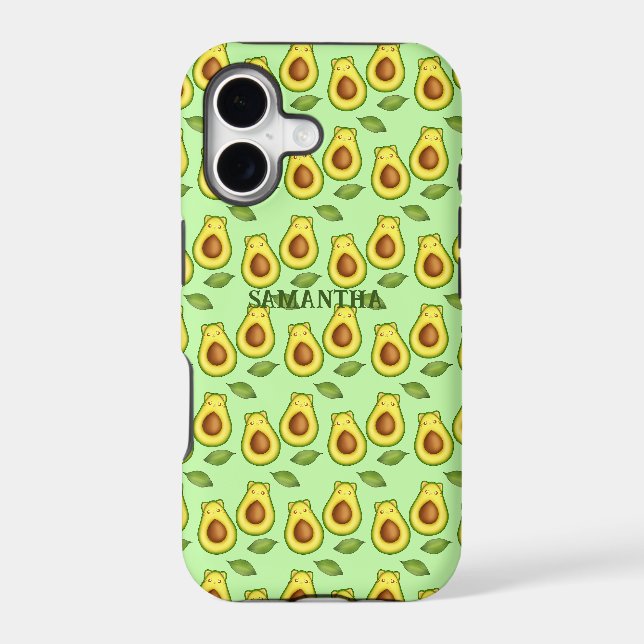 Green Avocado Cat  (Back)