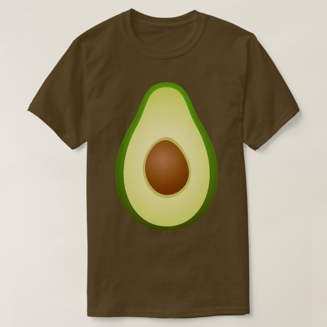 Green Avocado Costume Gift for avocado lover T-Shirt (Design Front)