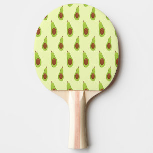 Green Avocado Ping Pong Paddle