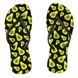 Green Avocados Vegetable Lover Veggie Healthy Food Thongs