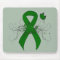 Green Awareness Ribbon with Butterfly