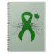 Green Awareness Ribbon with Butterfly