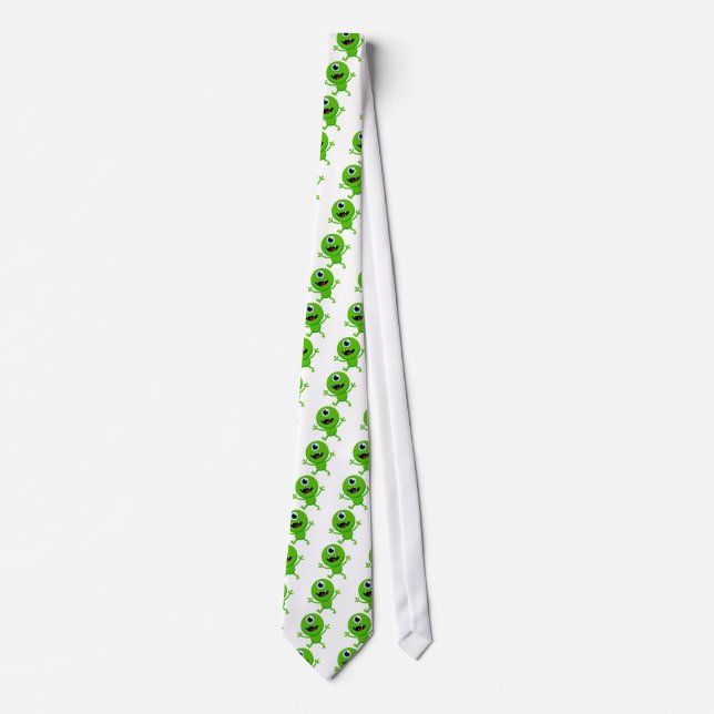 Green Baby Cyclops Tie (Front)