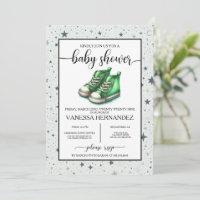 Green Baby High Tops Baby Shower