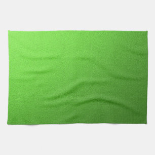 green background tea towel