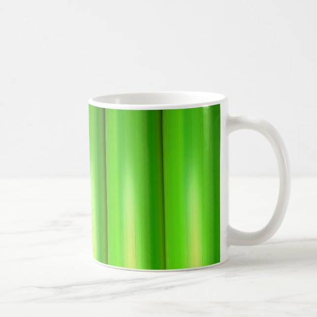 Green bamboo coffee mug (Right)