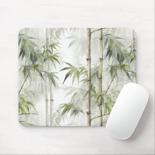 Green Bamboo Mouse Pad