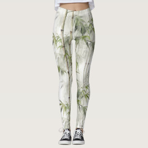 Green Bamboo Serenity Leggings