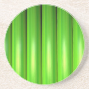 Green bamboo set coaster
