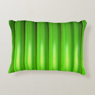 Green bamboo set decorative cushion