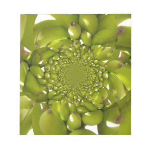 Green Banana Kaleidoscope Art Print/Graphic Notepad