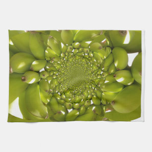 Green Banana Kaleidoscope Art Print/Graphic Tea Towel