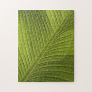 Green Banana Leaf Colour Photo 2, Puzzle