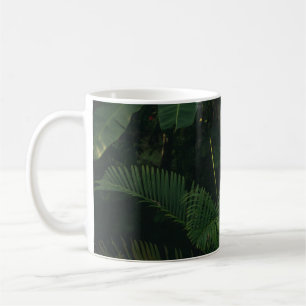 GREEN BANANA TREE DURING DAYTIME COFFEE MUG