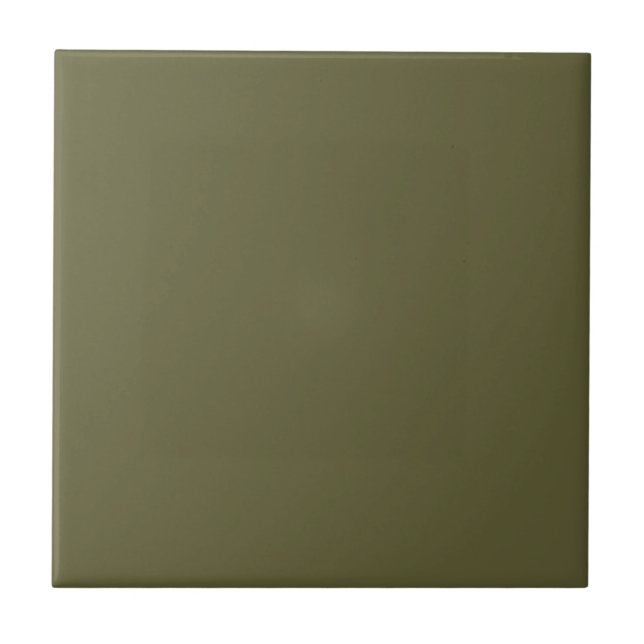 Green Basque Square Kitchen and Bathroom Ceramic Tile (Front)