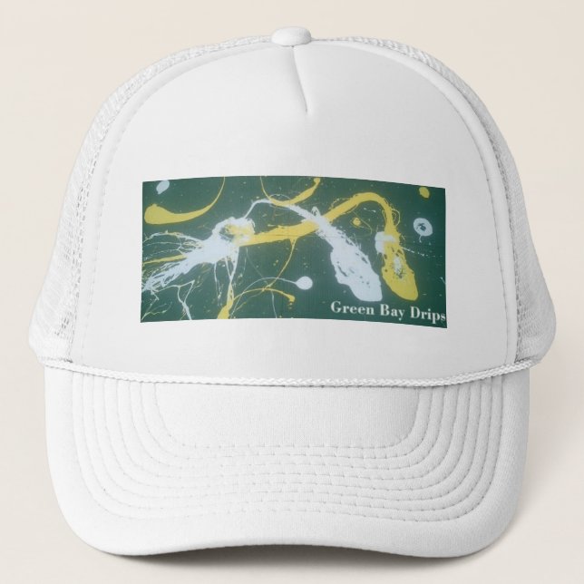 green bay drips trucker hat (Front)