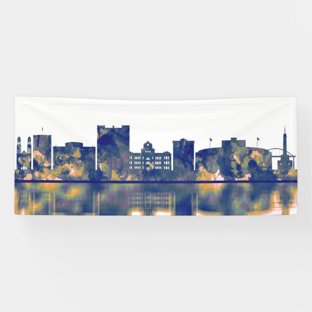 Green Bay Skyline Banner (Horizontal)